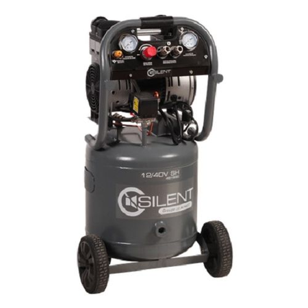 Compresseur 1100W Silent 12/40 V SH 12m3/h 40l - LACME - 461930