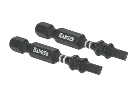 Embouts impact 1/4'' fente 75 x 4mm - HANGER - 134081