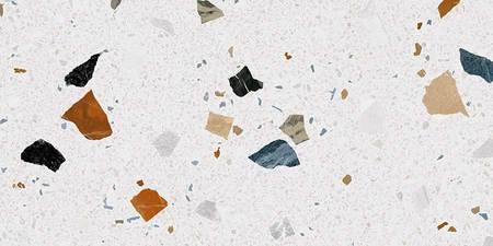 STRACCIATELLA NACAR - Carrelage aspect terrazzo coloré 60x120 cm