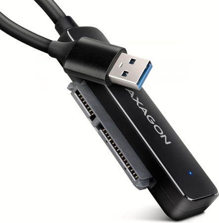 Adaptateur USB-C 3.2 Axagon ADSA-FPX vers S-ATA SSD/HDD avec alimentation