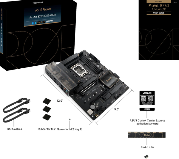 Carte Mère Asus ProArt B760-Creator DDR5 (Intel LGA 1700)