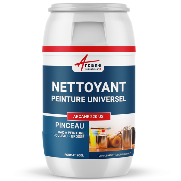 Nettoyage pinceau Solvant peinture