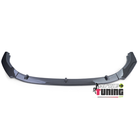 SPOILER AVANT SPORT CARBONE POUR PARE CHOCS SPORT VW GOLF 6 GTI GTD (05558)