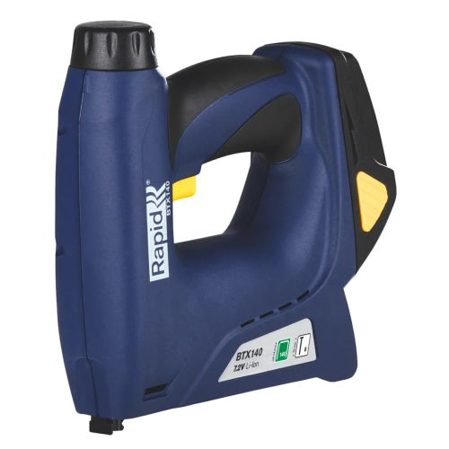 Agrafeuse-cloueuse 7,2V BTX140 + batterie + chargeur + coffret - RAPID - 5001387