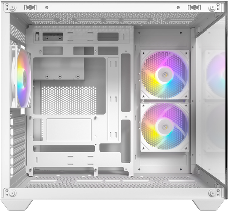 Boitier Moyen Tour ATX Antec CX800 RGB avec panneaux vitrés (Blanc)