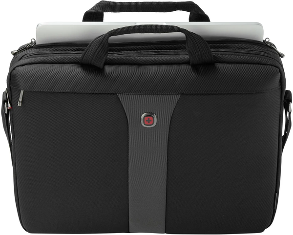 Sacoche Ordinateur Portable Wenger Legacy Slimcase 17"max (Gris/Noir)
