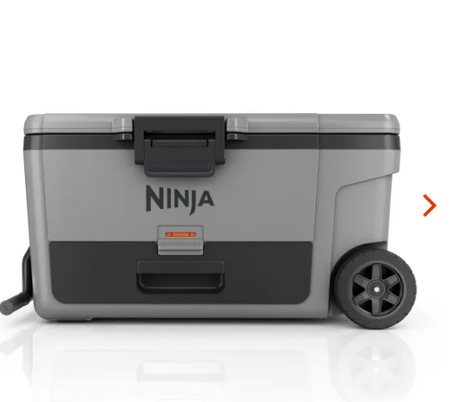 Ninja FrostVault 61 L Glacière roulante avec zone sèche, Gris Ardoise FB265EUUKGY
