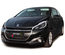 PHARES AVANTS NOIRS FEUX DE JOUR - DIURNE - DRL - LEDS PEUGEOT 208 (04710)