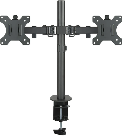 Support double-écran à fixer Tooq DB1232TN 13"-32" (8kg max) (Noir)
