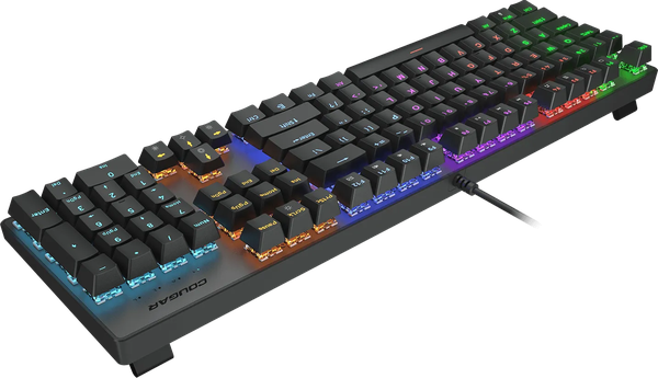 Clavier Gamer mécanique (Red Switch) Cougar Ultimus Ex RGB (Noir)