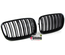 GRILLES CALANDRES SPORT NOIRES DOUBLE AILETTES BMW X5 E70 & X6 E71 (04788)