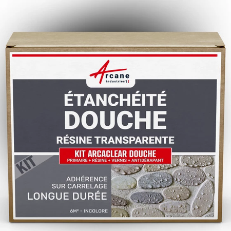 Kit Étanchéité Douche et Salle de Bain Transparent – ARCACLEAR DOUCHE