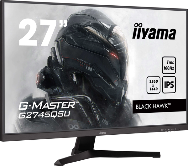 Ecran 27" Iiyama G-Master Black Hawk G2745QSU-B2 Quad HD 100Hz (Noir)