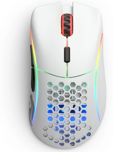 Souris sans fil Gamer Glorious Model D RGB (Blanc)