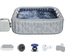 Spa gonflable Lay-Z-Spa San Francisco carré Hydrojet 5/7 places - Bestway