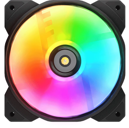 Ventilateur de boitier Cougar Vortex MHP RGB - 12cm (Noir)