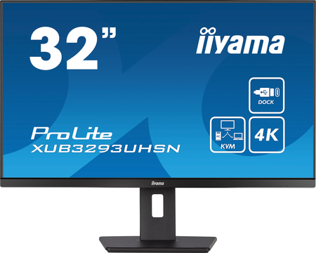 Ecran 32" Iiyama ProLite XUB3293UHSN-B5 4K Ultra HD (Noir)