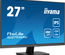 Ecran 27" Iiyama ProLite XU2793QSU-B7 Quad HD 100Hz (Noir)