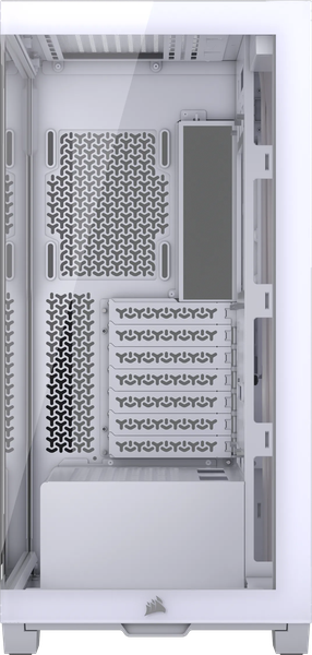 Boitier Moyen Tour E-ATX Corsair 3500X avec panneaux vitrés (Blanc)
