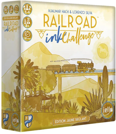 Jeu Railroad Ink (Jaune)