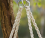Fauteuil suspendu macramé coton polyester