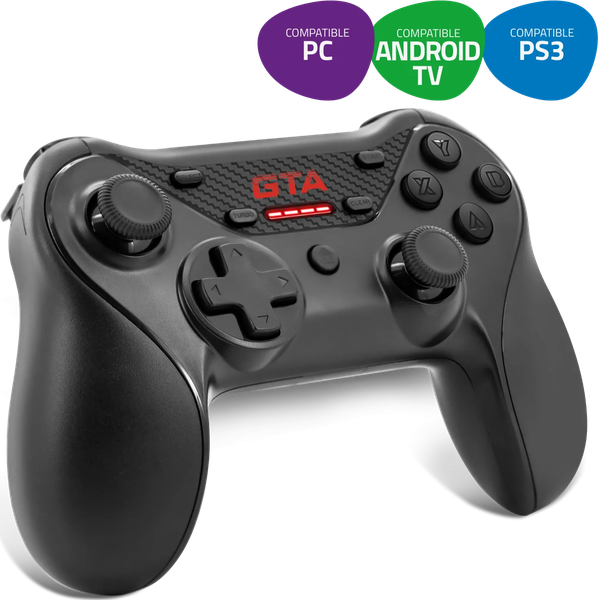 Manette de jeu sans fil Advance GTA 300 (Noir)