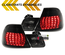 FEUX LEDS NOIRS A CLIGNOTANTS DYNAMIQUES BMW SERIE 3 E46 COUPE 1999-2003 (04773)