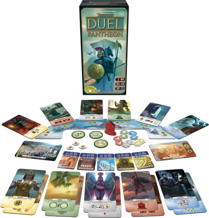 Jeu - 7 Wonders Duel : Panthéon (Extension)