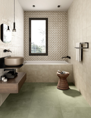 TERRACRETA Argilla - carrelage 20x20 cm aspect carreaux de ciment