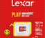 Carte mémoire Micro SD Lexar Play - 256Go