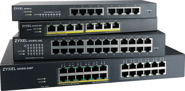 Switch réseau ethernet Gigabit Zyxel GS1915-E - 24 ports