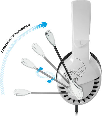 Casque Gamer filaire Spirit of Gamer Pro H3 PlayStation Edition (Noir/Blanc)