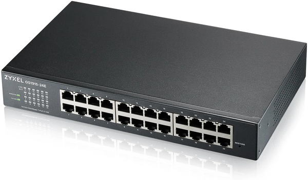 Switch réseau ethernet Gigabit Zyxel GS1915-E - 24 ports