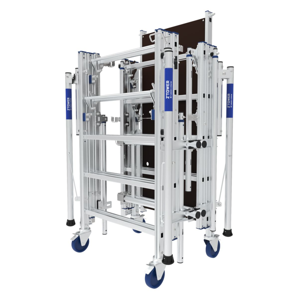 Echafaudage télescopique Z'TOWER en aluminium 3,80m - TUBESCA-COMABI - 22407420