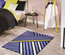 Tapis salon en nylon 95x125 cm TRIANGLO