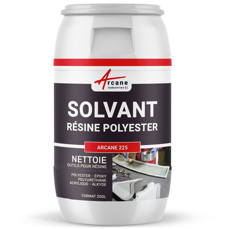 Nettoyant resine polyester synthetique naturelle
