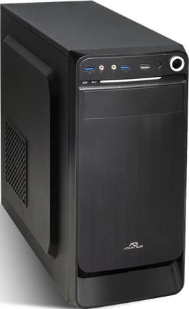 Boitier Moyen Tour ATX Advance Origin (Noir) avec alimentation 350W