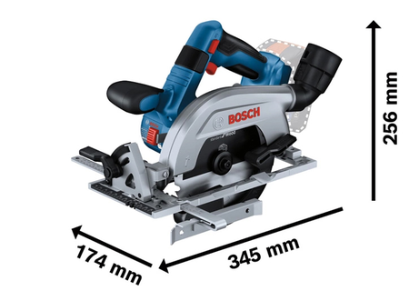 Scie circulaire 18V GKS 18V-57-2 L (Sans batterie ni chargeur) - BOSCH - 06016C1100