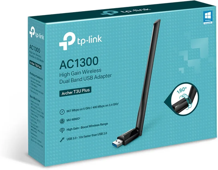 Carte Réseau USB WiFi TP-Link Archer T3U Plus (AC1300)