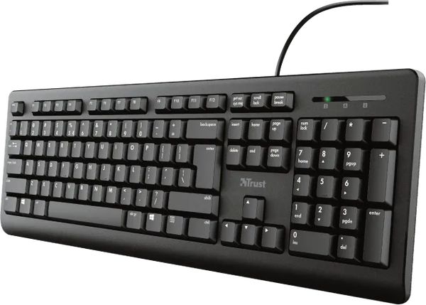 Clavier filaire Trust TK-150 (Noir)