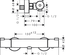Mitigeur de douche thermostatique ECOSTAT 1001 CL - HANSGROHE - 13211000