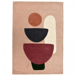 Tapis salon tufté main en laine ARCILLA Care&Fair