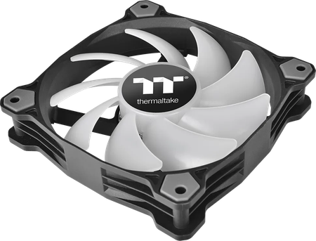 Lot de 3 Ventilateurs de boitier Thermaltake Pure - 12cm (Noir)