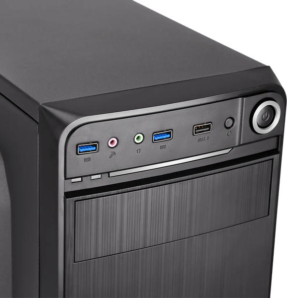 Boitier Moyen Tour ATX Advance Origin (Noir) avec alimentation 350W