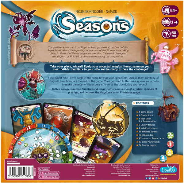Jeu - Seasons