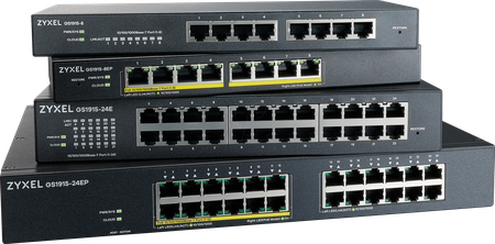 Switch réseau ethernet Gigabit Zyxel GS1915-E - 24 ports