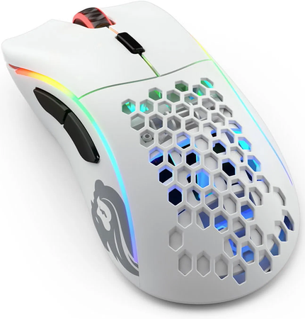Souris sans fil Gamer Glorious Model D RGB (Blanc)