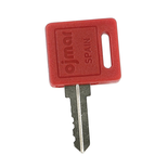 Clé d'extraction pour serrure UNO - OJMAR - 129.28.00