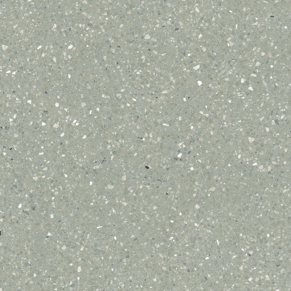 NIZA-R Verde 80 x 80 cm - Carrelage aspect terrazzo mate