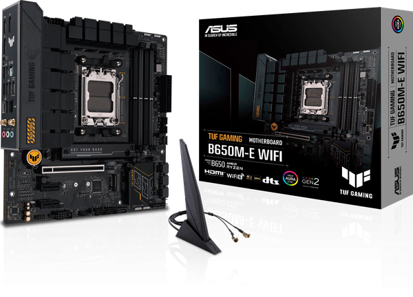 Carte Mère Asus Tuf Gaming B650M-E WiFi (AM5) Micro ATX